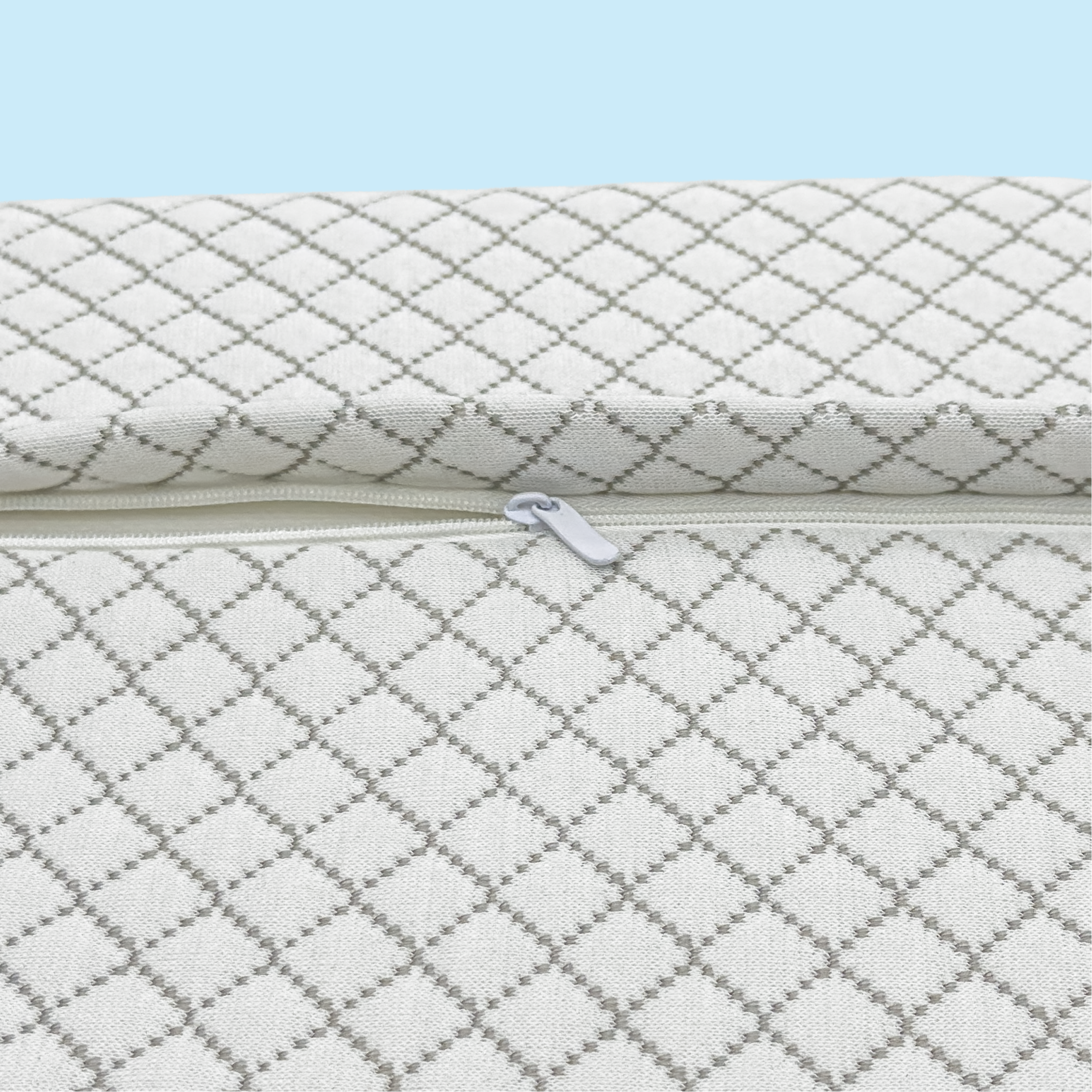 SomniLabs Original Pillow Diamond Grid White Zipper